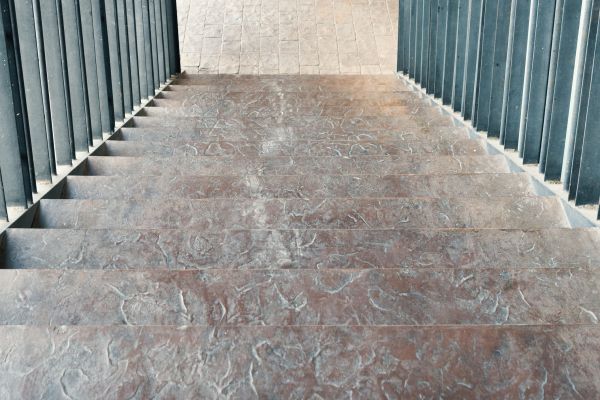 Cost of Concrete Stair Stamping in Mount Vernon
