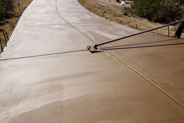 Outdoor Concrete Staining in Mount Vernon